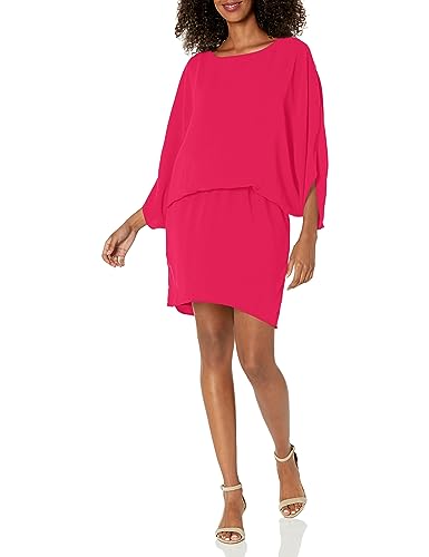 Trina Turk Womens Blouson Dress with Back Bow