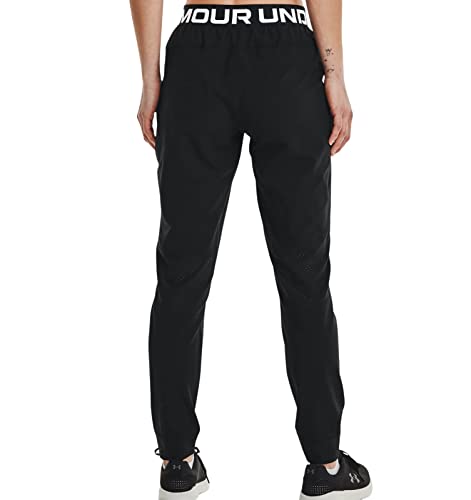Under Armour Women's Ua Vanish Woven Pants 1357447 (Medium, Black/White-001) #TOP1