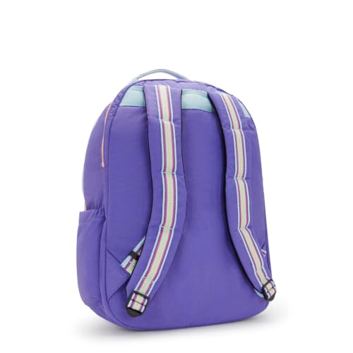 Image of Kipling Women's Seoul Extra Large Bts 17 inch Laptop Backpack, Durable, Roomy with Padded Shoulder Straps, Built-In Protective Sleeve