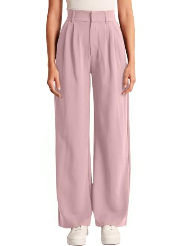 Image of NIMIN High Waisted Work Pants for Women Business Casual Outfits 2026 Office Dress Pants Trousers with Pockets