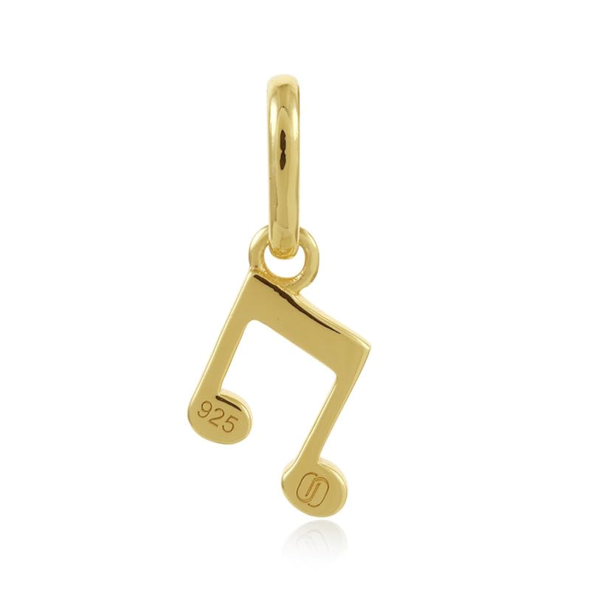 925 Sterling Silver Music Charm for Women