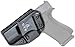 CYA Supply IWB Inside Waistband Concealed Carry Holster, Left Hand Draw - Black