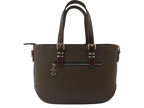 Bolso Tote Satchel con Asa Superior y Cierre de Cremallera miniatura 2