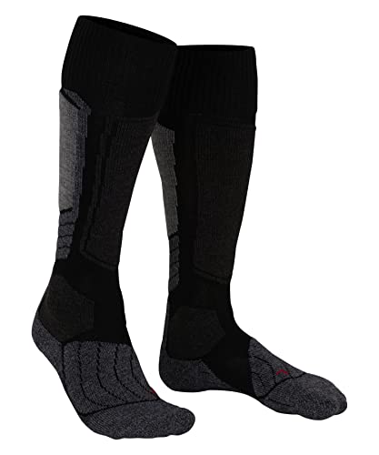 Image of FALKE Women's SK1 Comfort Ski Socks, Thick, Quick Dry, Merino Wool Silk, 1 Pair