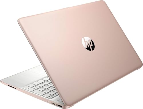 Image of HP 15.6inch HD Laptop, Windows 11, AMD Athlon Gold Processor Up to 3.30GHz, 8GB RAM, 128GB SSD, HDMI, Super-Fast 6th Gen WiFi, Dale Gold (Renewed)