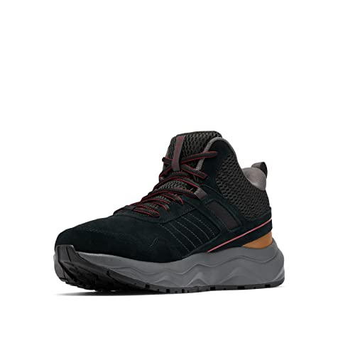 Columbia Columbia Men's Plateau Venture Mid, Black/Red Element, 13