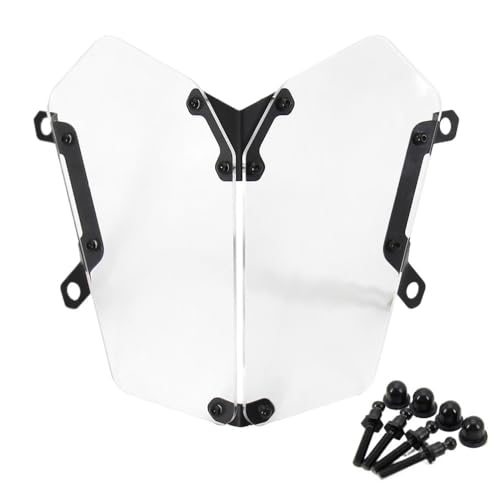 Evitez la casse du phare avec cette grille de protection moto Tenere 700 en acrylique