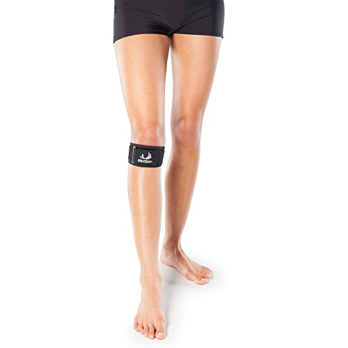 Adjustable Hypoallergenic Knee Strap with Gel Cushion for Patella Tendonitis, Osgood-Schlatter, and Patellofemoral Pain Relief - by BioSkin (L-XXL) Adjustable Hypoallergenic Knee Strap with Gel Cushion for Patella Tendonitis, Osgood-Schlatter, and Patellofemoral Pain Relief - by BioSkin (L-XXL)