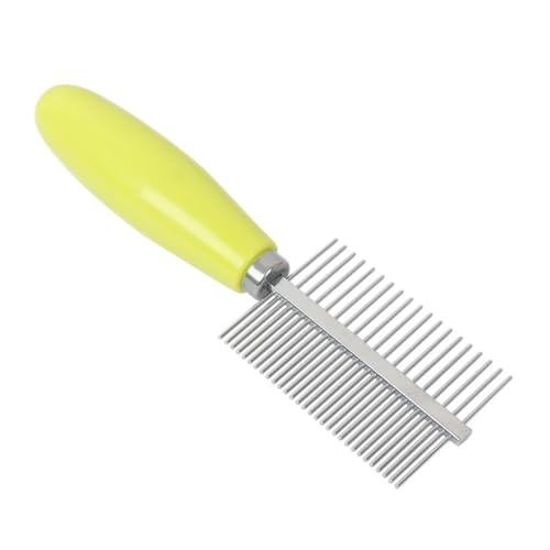 Parliky Professional Cat Comb Pet Hair Brush Dual-sided Grooming Supplies Easy Hair Removal Home