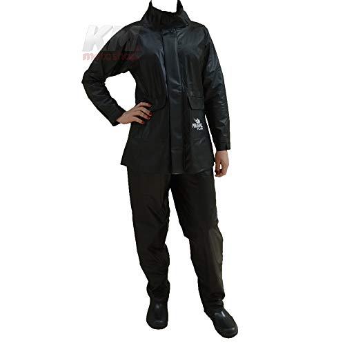 Capa de Chuva Feminina Para Motoqueiro Pvc Impermeavel Piracapas P