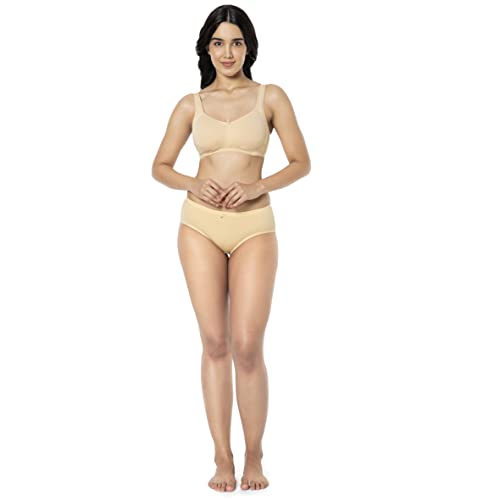 Image of Amante Solid Non Padded Non-Wired Full Coverage Support Bra