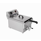 【Largement utilisé】 La friteuse professionnelle Hakka est idéale pour un usage commercial, notamment dans les restaurants, les supermarchés, les fast-foods et les snack-bars.