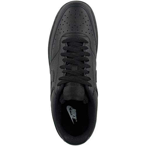 Tênis masculino Nike Court Vision Low, Black/Black/Black, 10