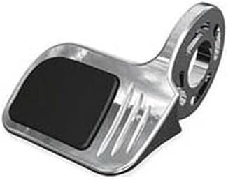 Kuryakyn 6309 Premium ISO Contoured Throttle Boss Motorcycle Handlebar Grip Accessory: Universal Fit, Left Side Only, Chrome, Pack of 1 image 5