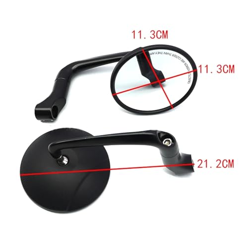 Rétroviseur de moto pour MT07 MT09 FZ1 XSR700 miroir latéral