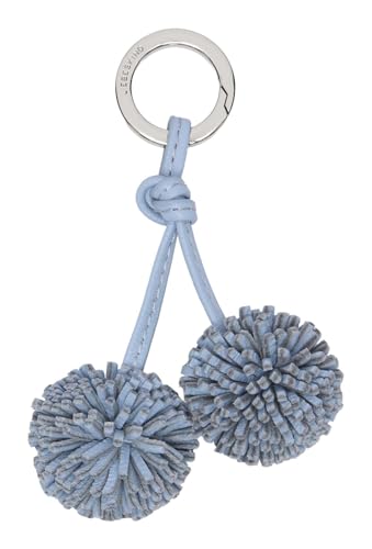 Pendentif Pom Pom 2" Liebeskind Berlin porte-clés femme en cuir de chèvre