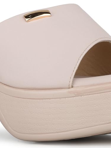 Image of Inc.5 Womens Black Casual Round Toe Platform Heels