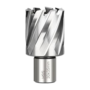 BALUGAEA HSS Kernbohrer 30mm, 35mm Schnitttiefe