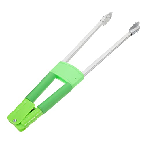 Anneome Ergonomic Design Garbage Clamp Trash Picker Upper Grabber for Hard-to-Reach Places Sanitationman Tool