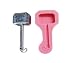 Thor Hammer Superhero (DC Marvel, Super Hero) Silicone Mold for Chocolate, Candy, Fondant - Molds from Bakell