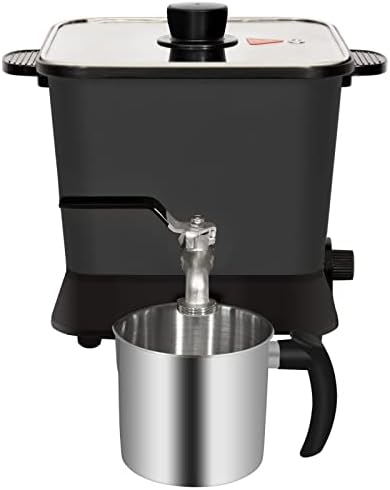 Byoowndiy Wax Melter for Candle Making, 150 oz Electric Candle Wax Melting Pot with Pour Spout and Temperature Controller