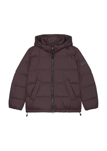 Marc O'Polo Herren Daunenjacke mit Kragen gefüttert, Lila (Purple Depths), M – Ansicht 6