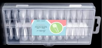 Saviland 500 Long Coffin Nail Tips Kit for Nail Extension DIY Home