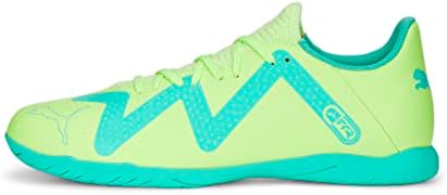PUMA Men's FUTURE PLAY INDOOR TRAINING Soccer Shoe, Fast Yellow-PUMA Black-Electric Peppermint, 9 | Image 6