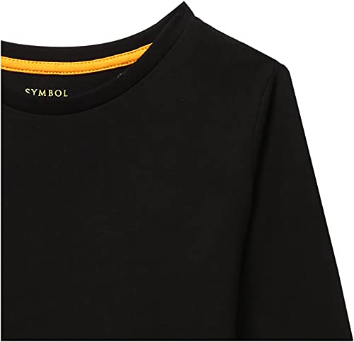 Image of Amazon Brand - Symbol Boy's Solid Regular Fit T-Shirt