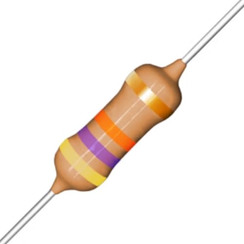 Resistor 47K -1/4W-5% Kit com 100 Unidades - Para Eletrônica