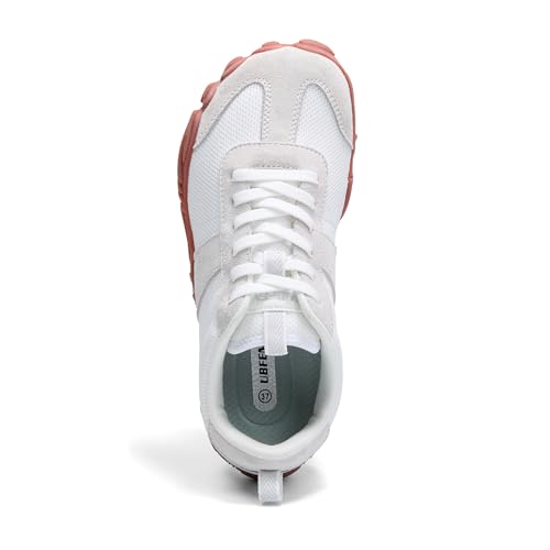 Image of UBFEN Womens Barefoot Shoes Mens Wide Toe Box Zero Drop Minimalist Sneakers | Laces Up, Lightweight, Breathable, Comfortable, Suitable for Walking, Travel, Light Hiking, Trail Running, Tennis, Daily Wear