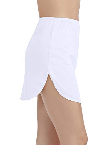 Vanity Fair Womens Everyday Layers Single Slit Half Slip, Star White, Small (14" Length) #TOP1