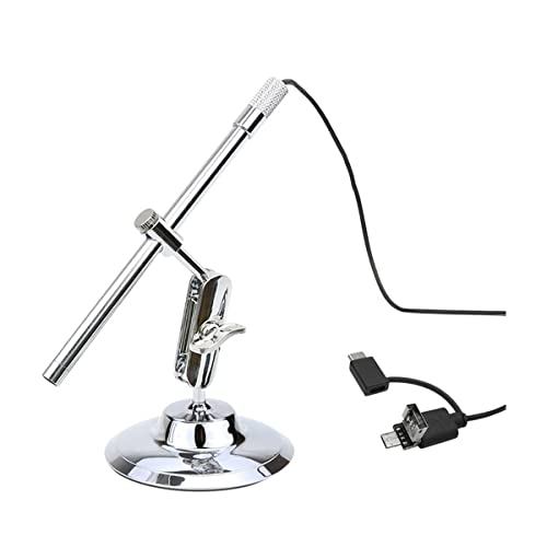 Lab Microscope Replacement Parts Digital USB Microscope Inspection Magnifier Camera Built-in 8 LED Lights image 2