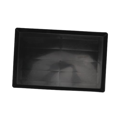 BESPORTBLE ペットゲージトレイ 犬猫用漏れ防止トレイ 43×28センチメートル ブラック 犬のクレートやケージに最適なクリーニングトレイ