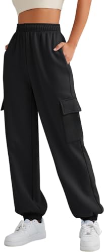 Image of dockstreet Women Cargo Joggers in Pure Thick Hosiery Soft Cottonfor a Relaxed Feel /Multipurpose in Their use for Athletic, Casual, Everyday wear and Suitable for All Seasons