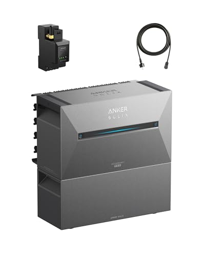 Anker SOLIX Balkonkraftwerk mit Speicher Solarbank 3 E2700 Pro (2680Wh) & BP2700 (2680Wh) 4 MPPTs (3600W) 1200W bidirektional Anker Intelligence (ohne Verlängerungskabel für Solarpanels)