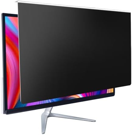 Computer Privacy Screen Filter 24" Hanging Privacy Screen Protect...