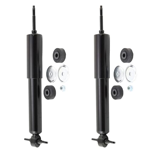 Image of Detroit Axle - 2WD Front Shock Absorbers Kit for 2003-2014 Chevrolet GMC Savana Express 1500, 2003-2007 Savana Express 2500, 2 Shock Absorbers Assembly 2 Sway Bar Links 2004 2005 2006 Replacement