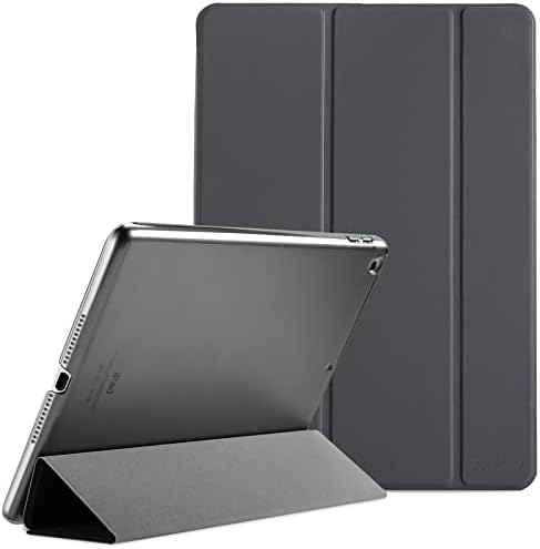 ProCase iPad 9.7 Case 2018 iPad 6th Generation Case / 2017 iPad 5th Generation Case - Ultra Slim Lightweight Stand Case with Translucent Frosted Back Smart Cover for Apple iPad 9.7 Inch Rose Gold