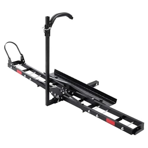 Soporte portamoto con rampa para enganche 2 pulgadas miniatura 1