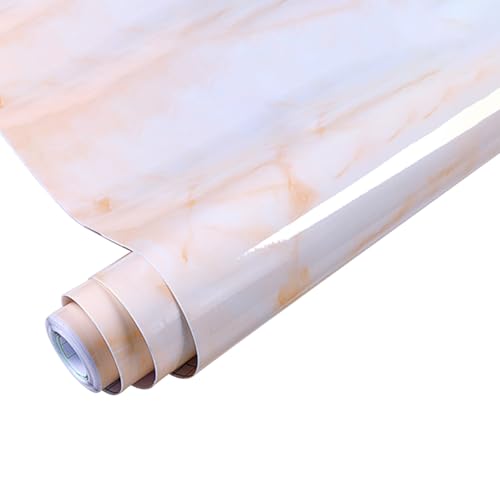 Ayuduots Pegatinas de Pared con Pintura para Hornear de mármol, Pegatinas a Prueba de Aceite para Cocina, Papel de Contacto Autoadhesivo para gabinetes