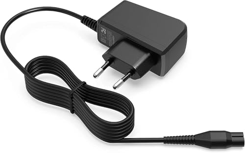 Superer 5,5V 0,6A Cargador Compatible con Kärcher Limpiadoras de Cristales WV2 WV2 Plus WV5 WV Classic KV4 WV1 WV1 Plus -por Favor Verifique el Modelo del Dispositivo Antes de la Compra