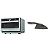 Whirlpool Microonde JT 479 IX Chef Premium termoventilato combinato, 33 litri, Inox, con griglia alta, griglia bassa, piatto Crisp maniglia CUT001 Coltello AntiGraffio in Nylon