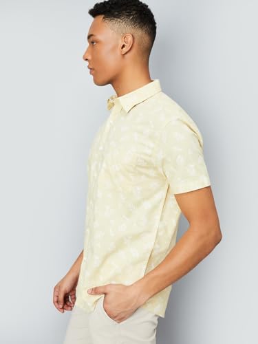 Image of Max Men's Solid Regular Fit Shirt