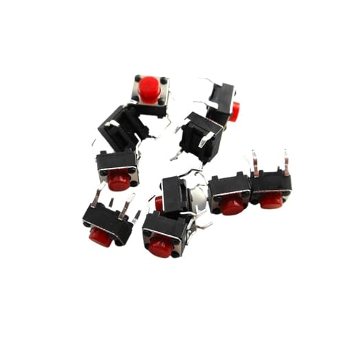 Interrupteur 6x6x5 bouton rouge pour réparer la cuisinière à induction de votre cuisine