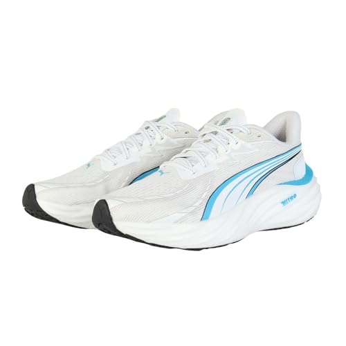 PUMA(プーマ) （PUMA） ランニングシューズ ジョギングシューズ ヴェロシティ ニトロ 4 AP ホワイト ブルー 31263503 スニーカー （ホワイト×ブルー/２８．５/Men's）