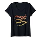 Photo Gallery donna baseball retro vintage tramonto estate doppio gioco adulto kid maglietta con collo a v Photo Gallery donna baseball retro vintage tramonto estate doppio gioco adulto kid maglietta con collo a v