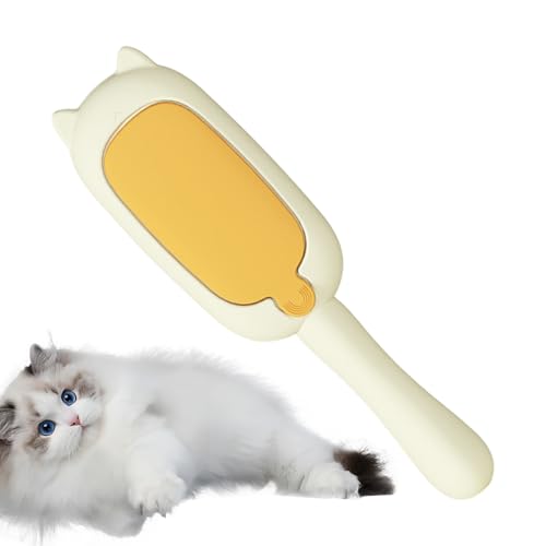 Cepillo Antipelos Animales,Herramienta De Aseo Antiestático Para Mascotas - Peine Purificador Ergonómico Suave Para,Casa