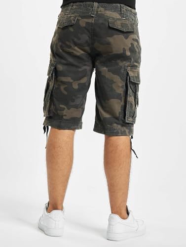Brandit Vintage Shorts, Farbe: Darkcamo, GrößE: 3XL - 3