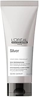 LOréal Professionnel Conditioner, For Grey, White or Light Blonde Hair, Serie Expert Silver, 200 ml